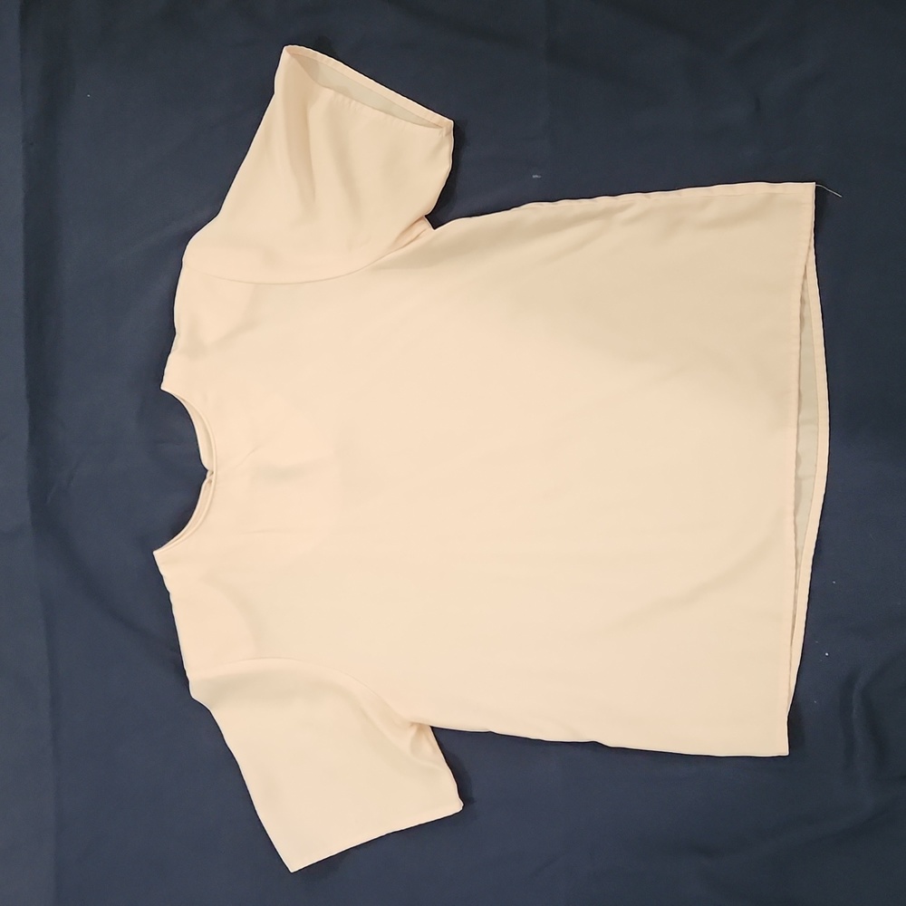 Vintage Jack Mulqueen pink blouse, size M